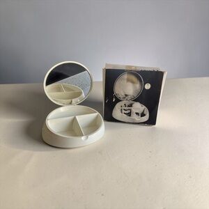 Midcentury Table Mirror Gedy, Makio Hasuike, Italy, 1970s